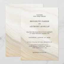 Hochzeit in Beige und Graumarmor