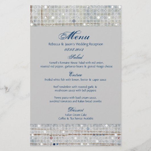 Hochzeit in Blau (Vorderseite)