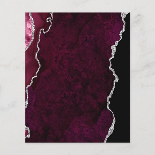 Hochzeit in Bordeaux und Silber (Rückseite)