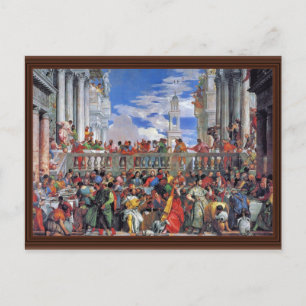 Hochzeit in Cana, Hochzeit in Cana, Postkarte