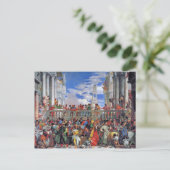 Hochzeit in Cana, Hochzeit in Cana, Postkarte (Stehend Vorderseite)