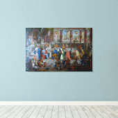 Hochzeit in Cana Leinwanddruck (Insitu (Holzboden))