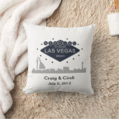 Hochzeit in Fabulous Las Vegas Pillow Kissen (Decke)