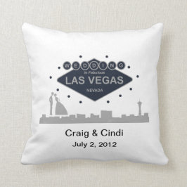 Hochzeit in Fabulous Las Vegas Pillow Kissen