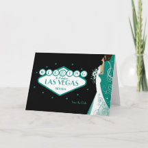 Hochzeit in Fabulous Las Vegas "Save the Date" Kar
