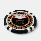 Hochzeit in (Heimat und Staat) Pokerchips (Einzeln)