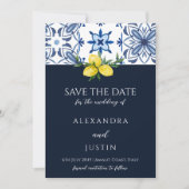 Hochzeit in Italien: Die Hochzeit der italienische Einladung (Vorderseite)