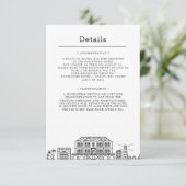 Hochzeit in Jamaika | Gästedaten Einladung (Stehend Vorderseite)