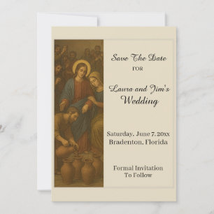 Hochzeit in Kana  Save The Date