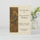 Hochzeit in Kana Save The Date (Stehend Vorderseite)