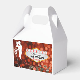 Hochzeit in Las Vegas Gefallen Box Geschenkschachtel
