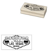 Hochzeit in Las Vegas Gummistempel (Stempel)
