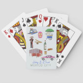 Hochzeit in Mexiko Spielkarten (Rückseite)