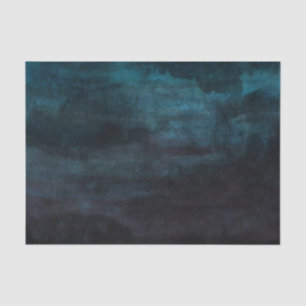 Hochzeit in Navy Blue & Aquamarin Modern Watercolo Seidenpapier