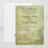 Hochzeit in Pisa Einladung (Vorne/Hinten)