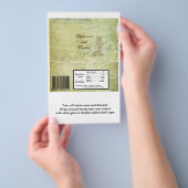 Hochzeit in Pisa Hershey's Large Bar Wrapper Flyer (Handgriff)