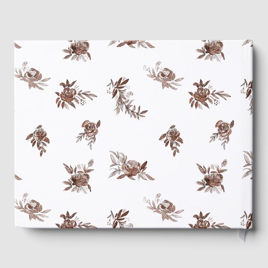 Hochzeit in Rosa Gästebuch (Rückseite)