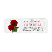 Hochzeit in tiefer Rote Rose (Vorne)