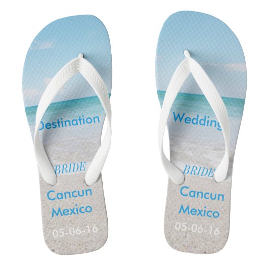 Hochzeit in Urlaubsort Beach Sandals Badesandalen (Fußbett)