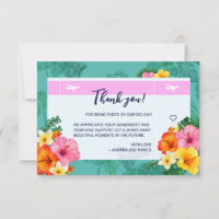 Hochzeit in Urlaubsort Boarding Pass Danke Karte