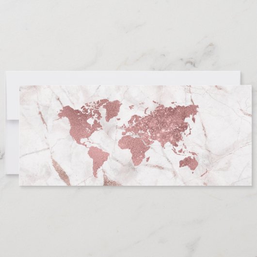 Hochzeit in Urlaubsort Boarding Ticket QR Code Einladung (Rückseite)