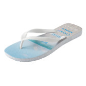 Hochzeit in Urlaubsort BRIDE Beach Sandals Badesandalen (Schrägansicht)