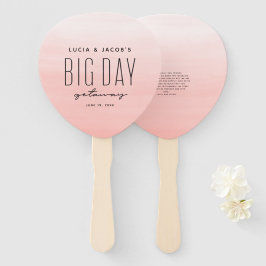 Hochzeit in Urlaubsort der Korallenriffe Fächer