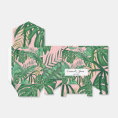 Hochzeit in Urlaubsort der tropischen exotischen R Geschenkschachtel (Ungefaltet)