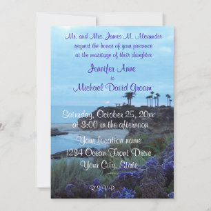 Hochzeit in Urlaubsort Einladung