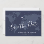 Hochzeit in Urlaubsort Foto Save the Date (Vorderseite)