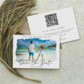 Hochzeit in Urlaubsort Foto Save the Date