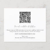 Hochzeit in Urlaubsort Foto Save the Date (Rückseite)