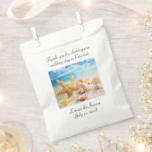 Hochzeit in Urlaubsort Günstige Taschen Geschenktütchen (Ausgeschnitten)