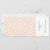 Hochzeit in Urlaubsort Italien Europa Einladung (Rückseite)