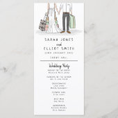 Hochzeit in Urlaubsort-Koffer-Programm Programm (Vorderseite)