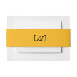 Hochzeit in Urlaubsort künstlerische Silhouette Mo Einladungsbanderole