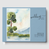 Hochzeit in Urlaubsort Lake Evergreen Gästebuch (Vorderseite)