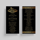 Hochzeit in Urlaubsort Las Vegas Programm