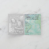 Hochzeit in Urlaubsort Pass Einladung (Innenseite)