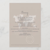 Hochzeit in Urlaubsort Passport Programm (Rückseite)