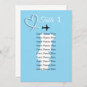 Hochzeit in Urlaubsort Portugal Karte Plan Karte (Vorne/Hinten)