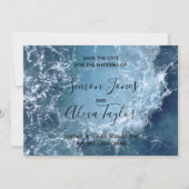 Hochzeit in Urlaubsort Save the Date (Vorderseite)