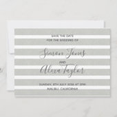 Hochzeit in Urlaubsort Save the Date (Vorderseite)