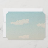 Hochzeit in Urlaubsort Save the Date (Rückseite)