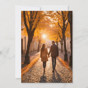 Hochzeit in Urlaubsort Save the Date Einladung