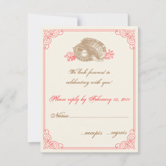 Hochzeit in Urlaubsort UAWG RSVP Karte