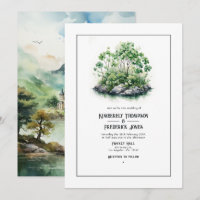 Hochzeit in Urlaubsort Watercolor Irland
