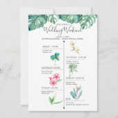 Hochzeit in Urlaubsort Weekend Zeitleiste (Vorderseite)