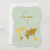 Hochzeit in Urlaubsort World Passport Sage Green G