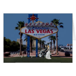 Hochzeit in Vegas! Fahrradkarte